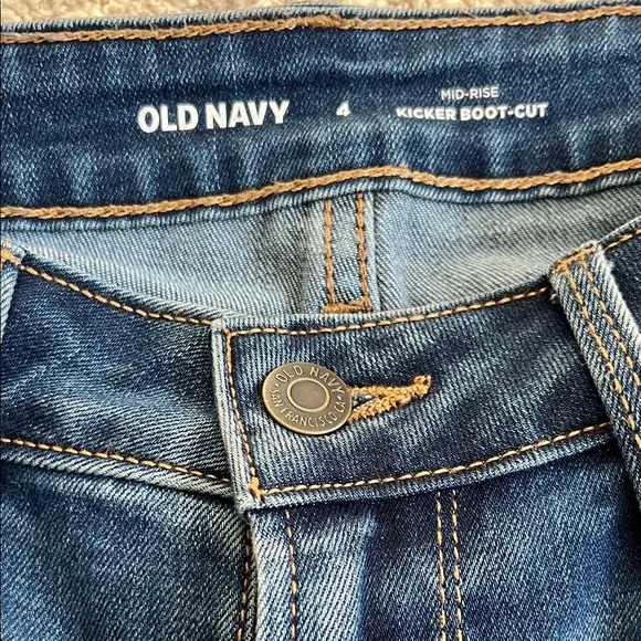 Old Navy Like New Bootcut Jeans Size 4 - Picture 2 of 2